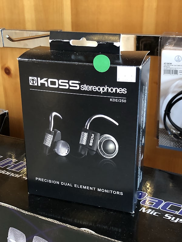 Koss KDE250 Stereophones Precision Dual Element Monitors