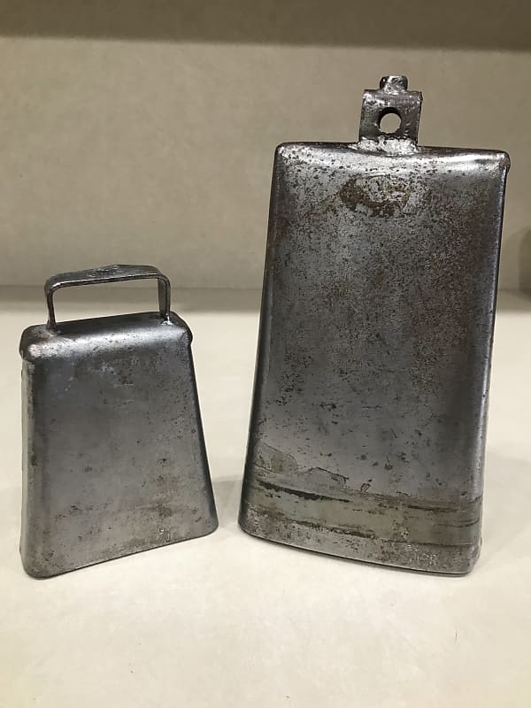 JCR Percussion Bronx, NY Timbal and Cha Cha Bells 1980's Reverb