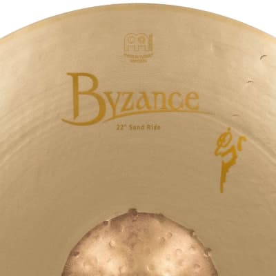 Meinl Byzance Vintage Sand Ride Cymbal 22" image 3