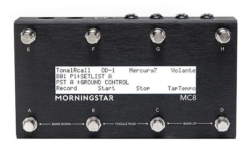 Morningstar MC8 Midi Controller | Reverb