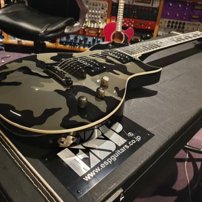 ESP Will Adler RARE Lamb of God Signature Custom Camo ESP Will Adler RARE Lamb of God Signature Custom Camo