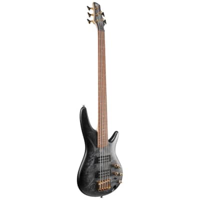 Ibanez SR305EDXBZM SR Standard 5 String Electric Bass - Black Ice Frozen Matte image 3