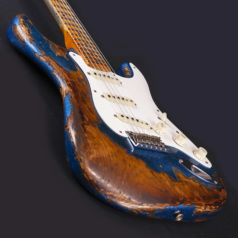 Fender Custom Shop 2018 NAMM LTD 57 Heavy Relic Strat Blue
