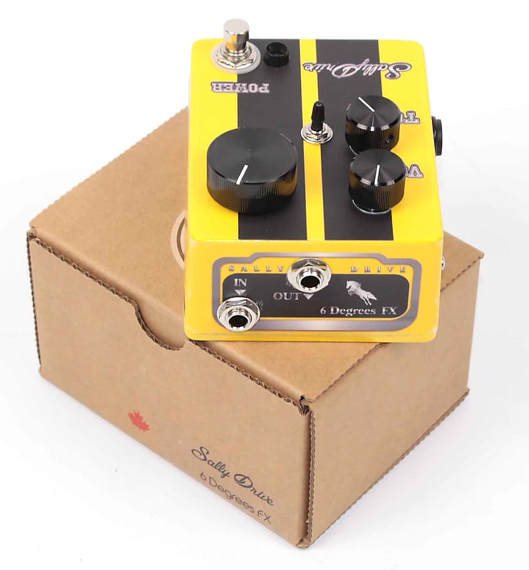 ギター 6 Degrees Music SALLY DRIVE overdrive 6 Degrees FX Sally Drive Advanced - YouTube