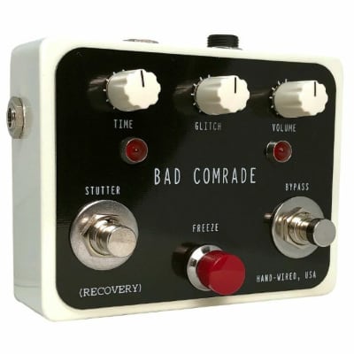 Recovery Bad Comrade Glitch/Pitch/Delay Effects Pedal (cream) image 2