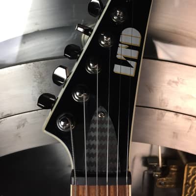 ESP LTD V300 Black Flying V Electric Guitar | Reverb