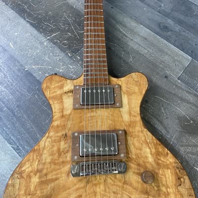 Peters Double cut Les Paul style guitar with original case! image 4