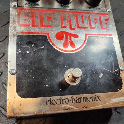 Electro-Harmonix Big Muff Pi V6 1981 Vintage Fuzz EH3034 2N5088 Transistors image 4
