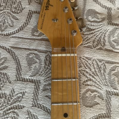 Fender American Original '50s Stratocaster Left-Handed with Maple Fretboard 2018 - 2022 - White Blonde image 3