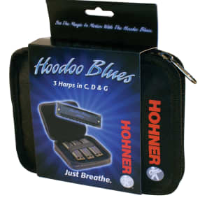 Hohner Hoodoo Blues Harmonica Set | Keys of C, D, & G image 4
