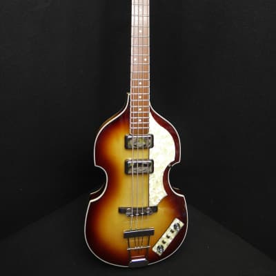 NEW Hofner HCT-500/1-CV Contemporary Cavern Beatle Bass Limited Edition Vintage Look Brown Sunburst image 9