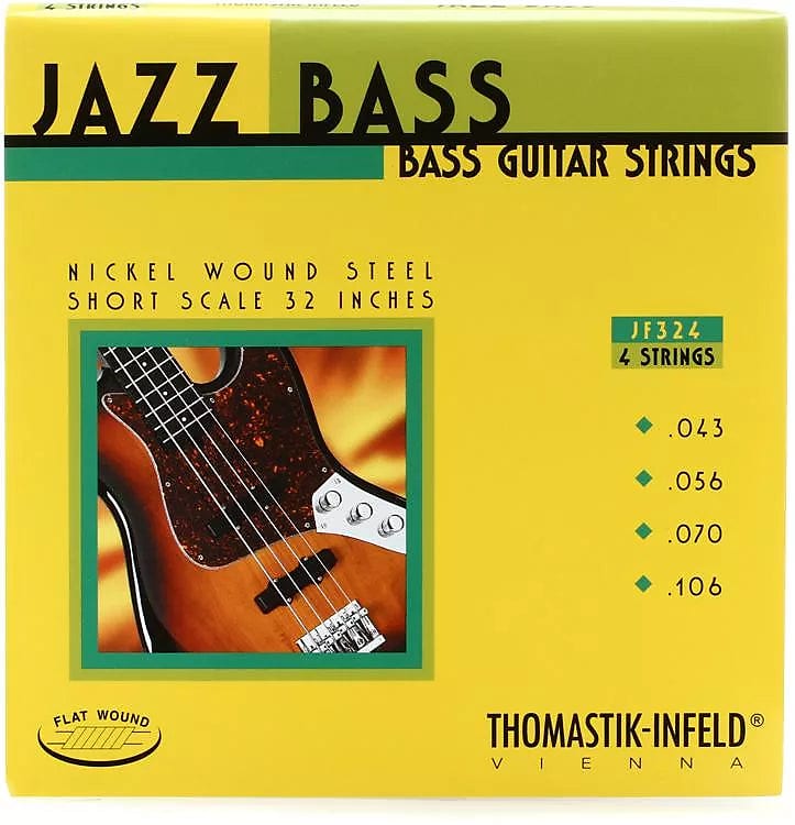 Thomastik-Infeld JF324 Jazz Flats, 4-String Short image 1