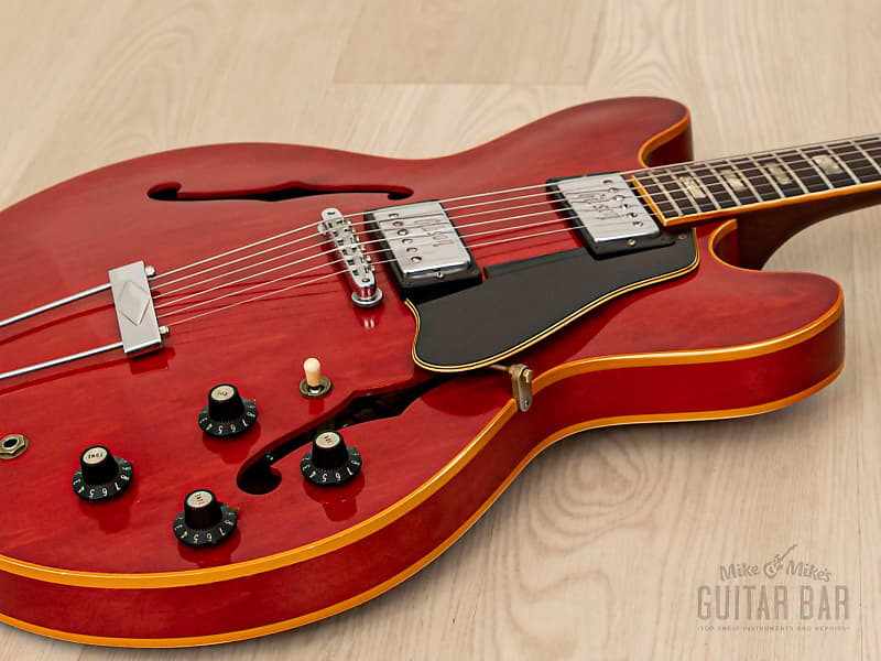 1972 Gibson ES-335 TDC Vintage Semi-Hollow Guitar Cherry w 1972 Gibson ES-335 TDC Vintage Semi-Hollow Guitar Cherry w