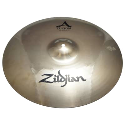 Zildjian 16" A Custom Medium Crash Cast Bronze Drumset Cymbal with Cut Balance A20826 image 1