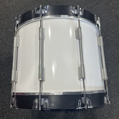 Dynasty USA 20” Marching Bass Drum  White image 3