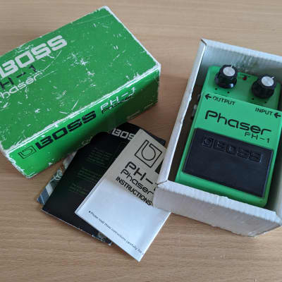 Boss PH-1 PH1 Phaser Vintage Guitar Pedal, Early Silver Screw for sale