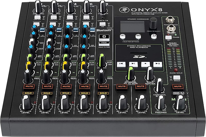 Mackie Onyx Series, 8-Channel Premium Analog Mixer with Multi-Track USB (Onyx12) image 1