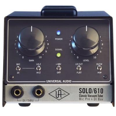 Universal Audio Solo/610 | Desktop Tube Mic Preamp. New with Full Warranty! image 3