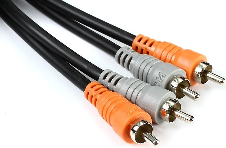 Hosa CRA-206 Stereo Interconnect Dual RCA Cable - 20 foot image 1