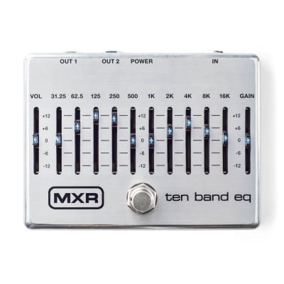 MXR M108S 10 Band Graphic Equalizer EQ Pedal image 1