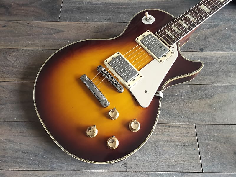 1970's Ganson Les Paul Custom Vintage Electric Guitar (Made