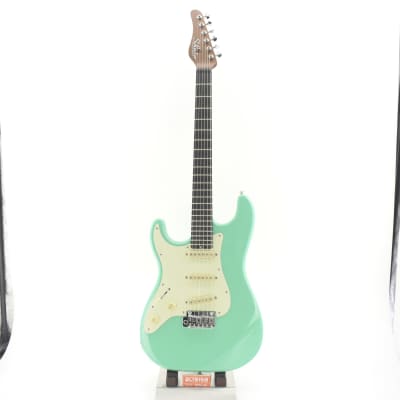 Schecter Nick Johnston Traditional with Ebony Fretboard Left-Handed 2020 - Present - Atomic Green image 2