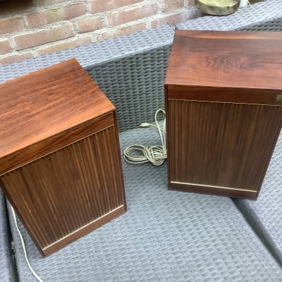 Svenska SINUS Swedish Design 60’s 70’s Sinus 1017 speakers loudspeakers Gorgeous wood look image 10