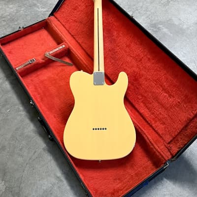 LEFTY! -MIJ Fender TL-52 Telecaster 2021 butterscotch Blond Left handed blackguard Tele 52 reissue image 11