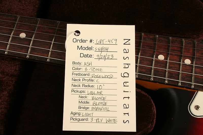 Lollar blonde ストラト用ピックアップセット Nash guitar