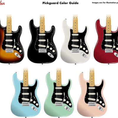 Fender Vintage Noiseless Prewired Stratocaster Pickguard - 3-Ply Black image 5