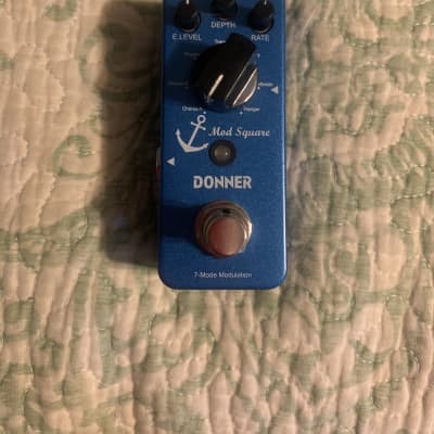 Donner Mod Square II flanger phaser chorus tremolo rotary wah detune
