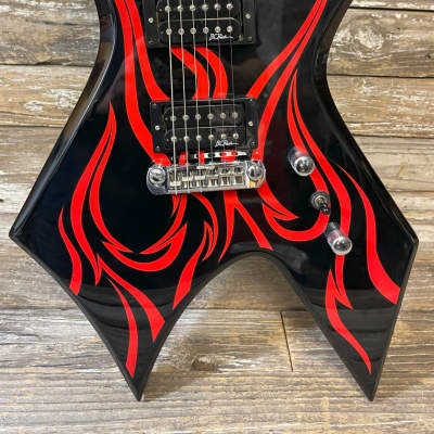 BC Rich KKW Kerry King Warlock - Ghost Flame image 2