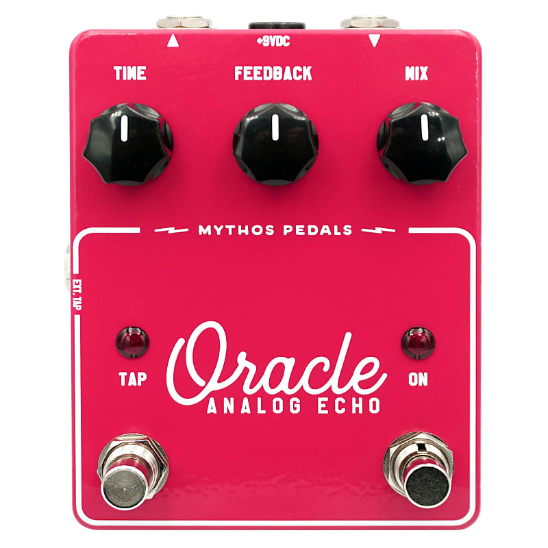 Mythos Pedals Oracle Analog Echo Delay Effects Pedal