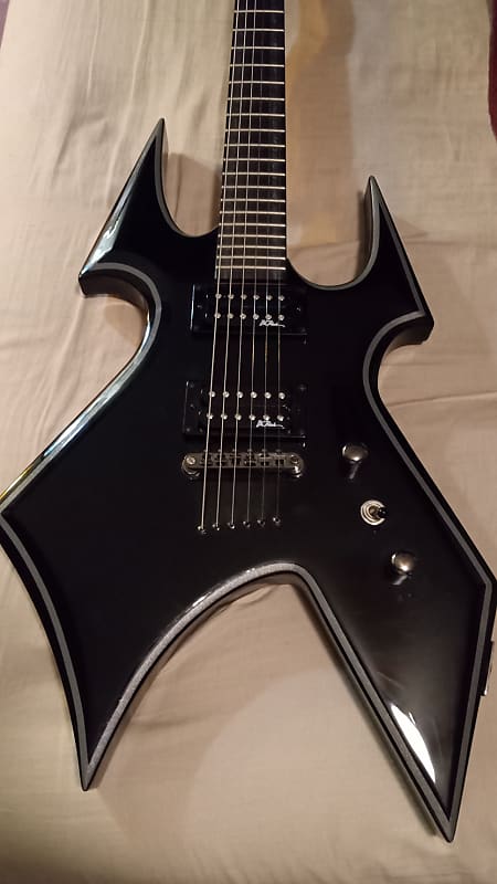 B.C. Rich Warbeast Trace 2010 Ebony Warlock Style Guitar | Reverb