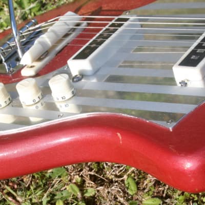 1965 Guyatone LG-80T Japan Vintage Bizarre Guitar- Metallic