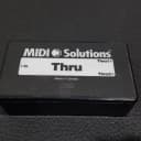 MIDI Solutions 2 Output Active MIDI Thru Box (Read Description)