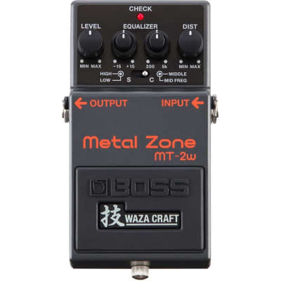 Boss Waza Craft MT-2W Metal Zone Pedal for sale