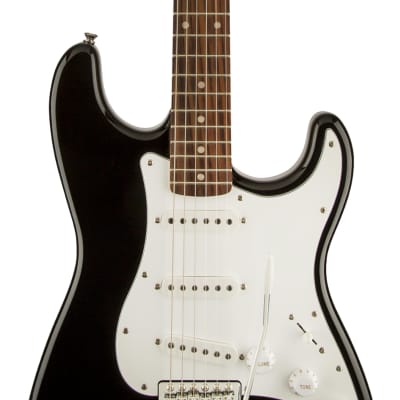 Squier Affinity Series Stratocaster Black Laurel Fingerboard Used image 5