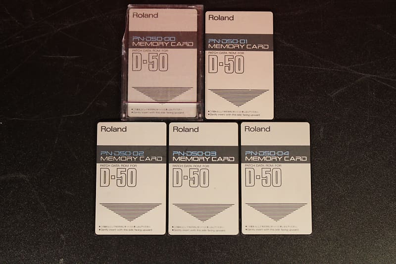 Roland D-50 Sound Card Set | Reverb