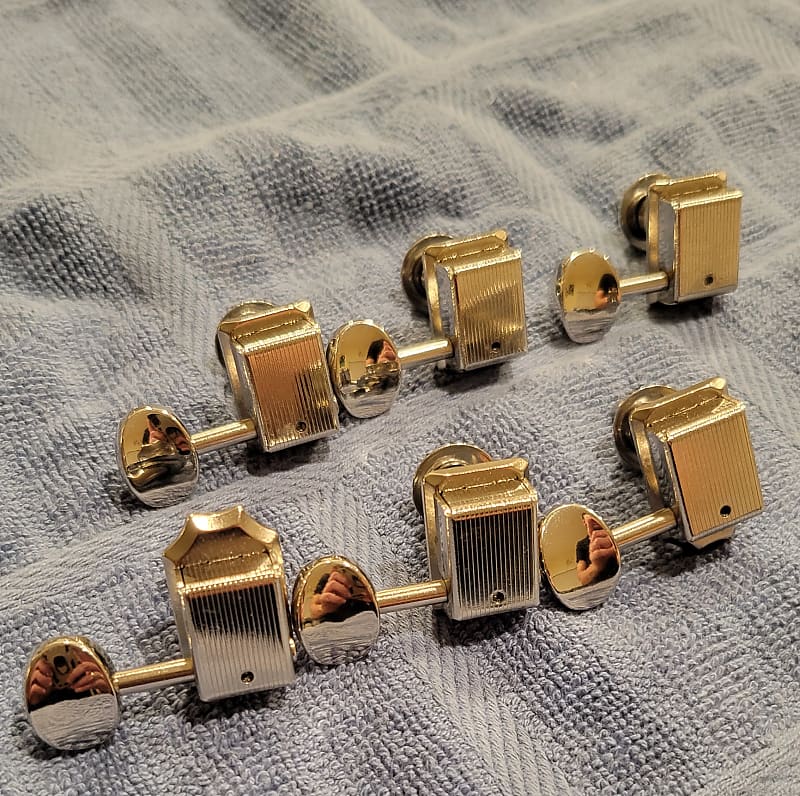 Fender Vintage Classic Gear Tuners 2022 Nickel Reverb