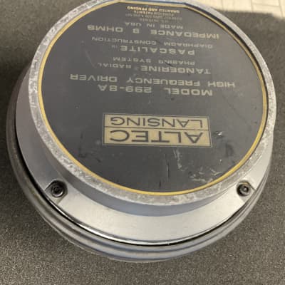 Altec 299-8A PASCALITE DRIVER VINTAGE RARE image 2