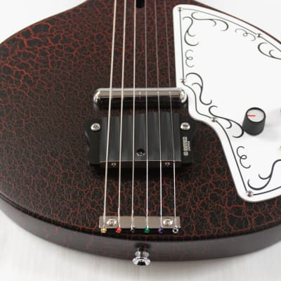 Danelectro Baby Sitar - Red Crackle image 3