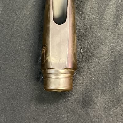Henry Lindeman Keyhole Chamber Steel Ebonite Tenor Saxophone Mouthpiece image 2