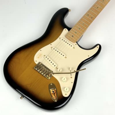 Fender 50th Anniversary American Deluxe Stratocaster Sunburst 2004 | Reverb