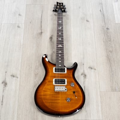 PRS Paul Reed Smith S2 Custom 24 Guitar, Rosewood Fretboard, Black Amber image 3