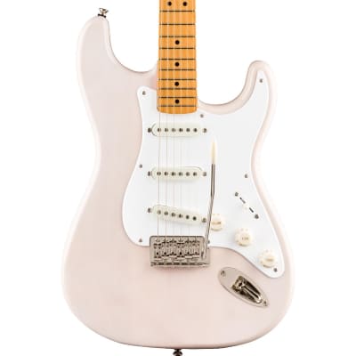 Squier Classic Vibe '50S Stratocaster Maple Fingerboard Electric Guitar White Blonde image 4