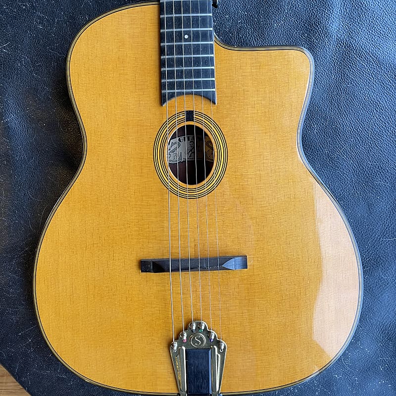 Gitane DG-455 Thinline Petite Bouche Gypsy Jazz Acoustic Guitar image 1