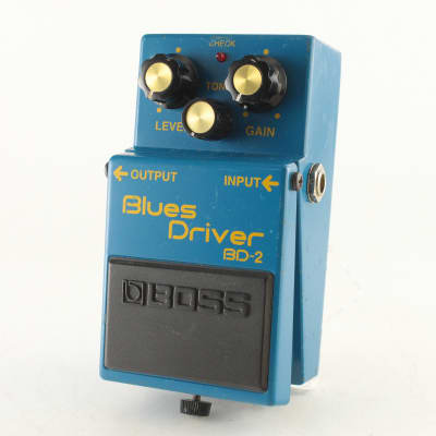Boss BD-2 Blues Driver (Silver Label) 1995 - Present - Blue | Reverb 