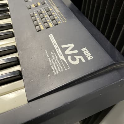 Korg N5 Music Synthesizer  Navy Blue