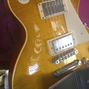 Gibson Historic '58 Reissue Les Paul VOS 2013 Lemon Burst image 12